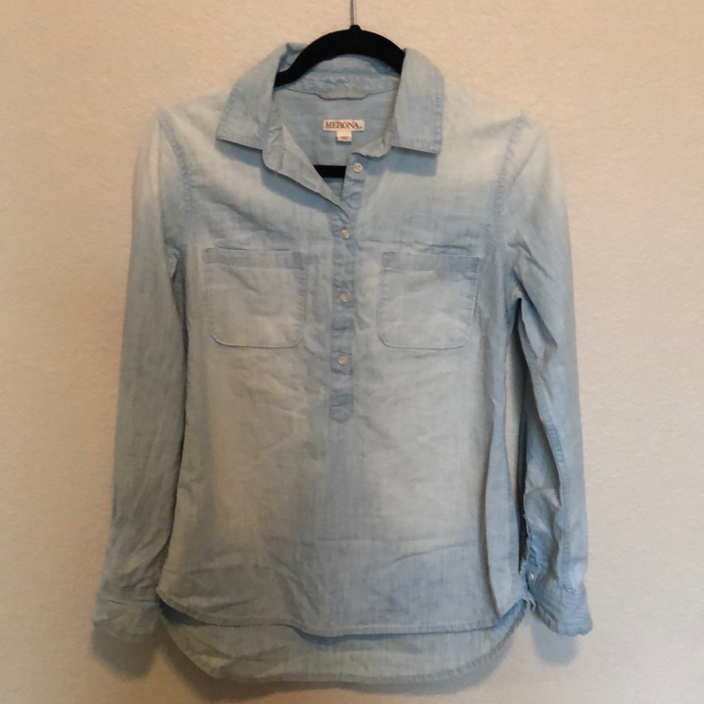 Denim Blouse